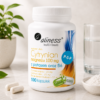 Magnez z potasem Aliness Cytrynian Magnezu 100 mg + Potas 150 mg + Witamina B6 (P-5-P) – 100 kapsułek VEGE