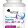 Aliness Taurynian Magnezu 100 mg + Witamina B6 (P-5-P) – 100 kapsułek VEGE