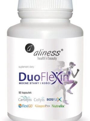 Aliness Duoflexin® 90 kapsułek – kompleks na stawy i kości z kolagenem typu I i II