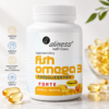 Aliness Fish Omega-3 Forte Trójglicerydy 500/250 mg – 60 kapsułek | EPA + DHA dla serca, mózgu i wzroku