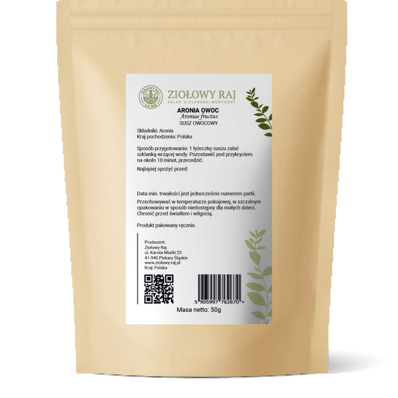 Aronia owoc 50g Ziołowy Raj