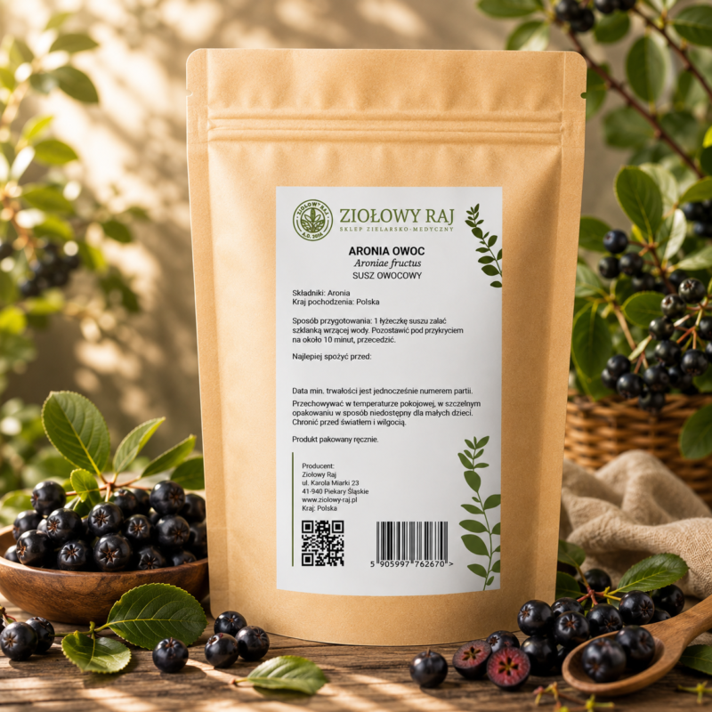 Aronia owoc 50g Ziołowy Raj