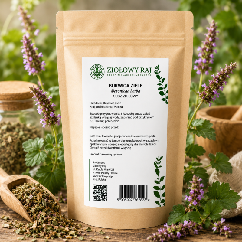 Bukwica ziele 50g Ziołowy Raj