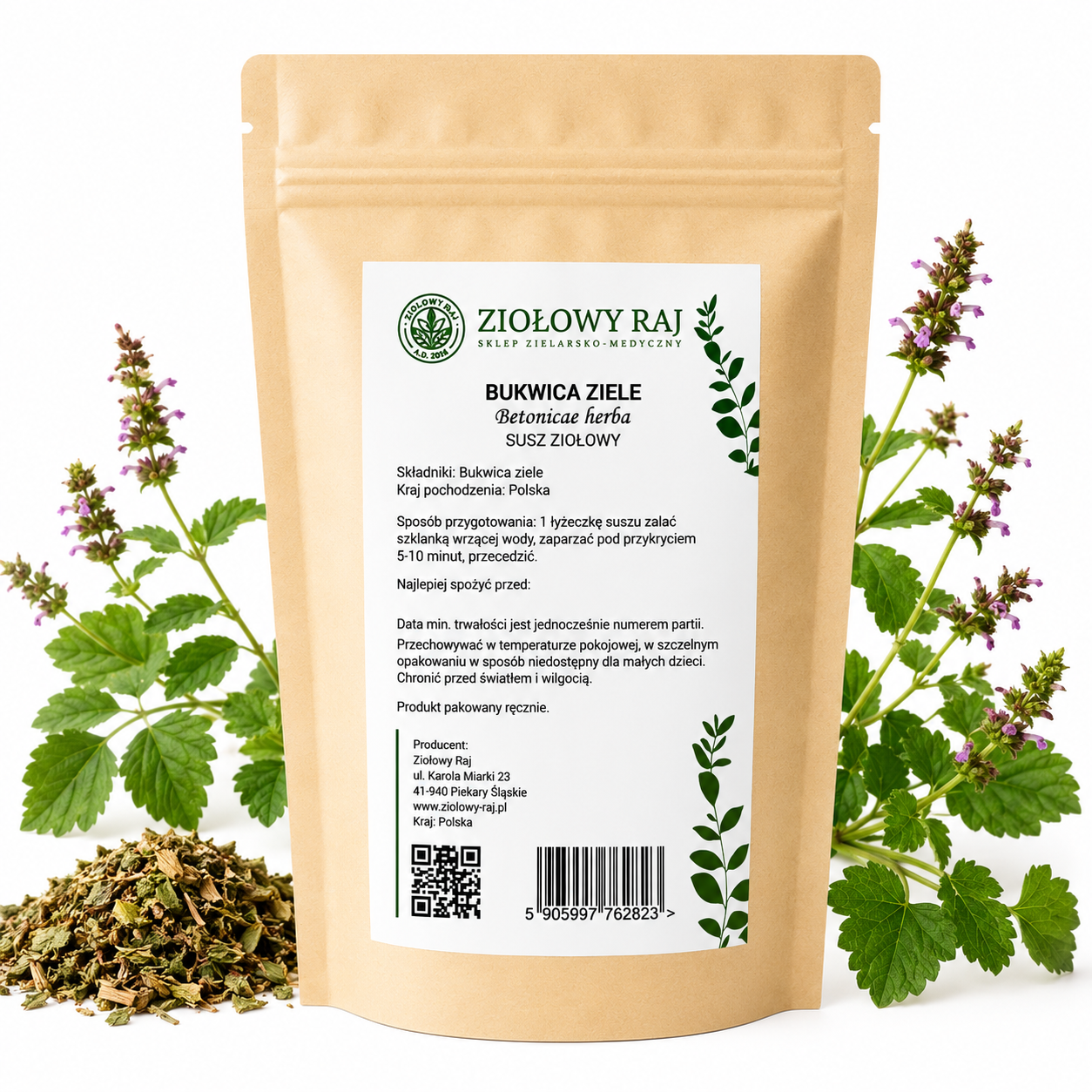 Bukwica – ziele 50 g Ziołowy Raj