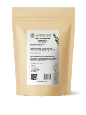 Chaga rozdrobniona 50g Ziołowy Raj