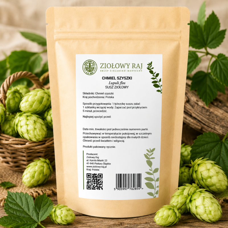 Chmiel szyszki 25g Ziołowy Raj