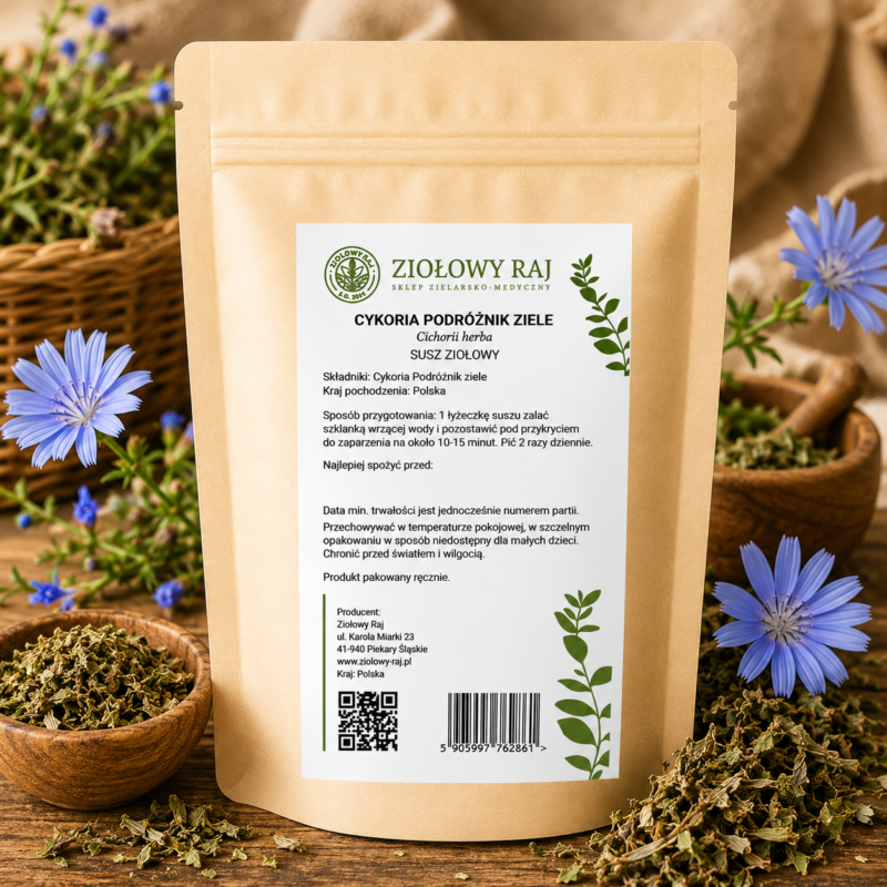 Cykoria ziele 50g Ziołowy Raj