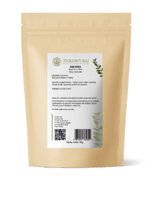 Dąb kora 50g Ziołowy Raj