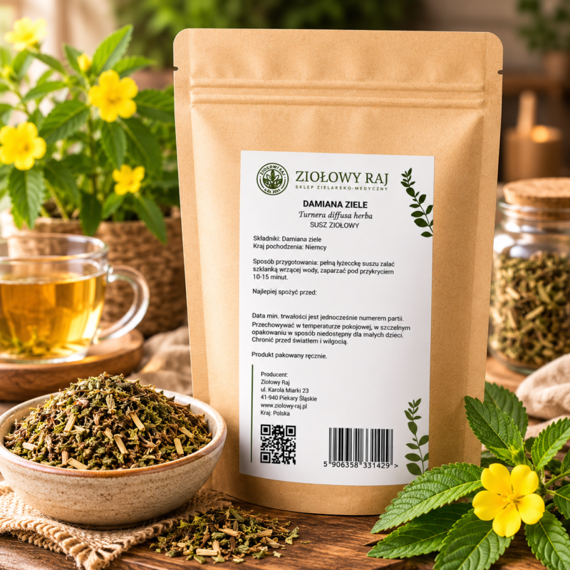 Damiana ziele 50g Ziołowy Raj