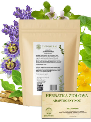 HERBATKA ZIOŁOWA ADAPTOGENY NOC
