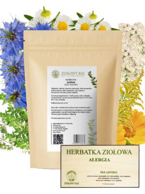 HERBATKA ZIOŁOWA NA ALERGIĘ