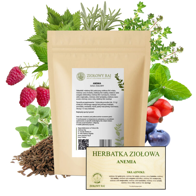 anemia HERBATKA ZIOŁOWA NA ANEMIĘ