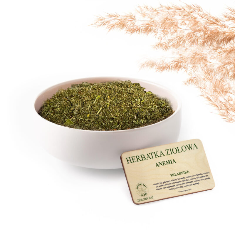 anemia plakietka HERBATKA ZIOŁOWA NA ANEMIĘ