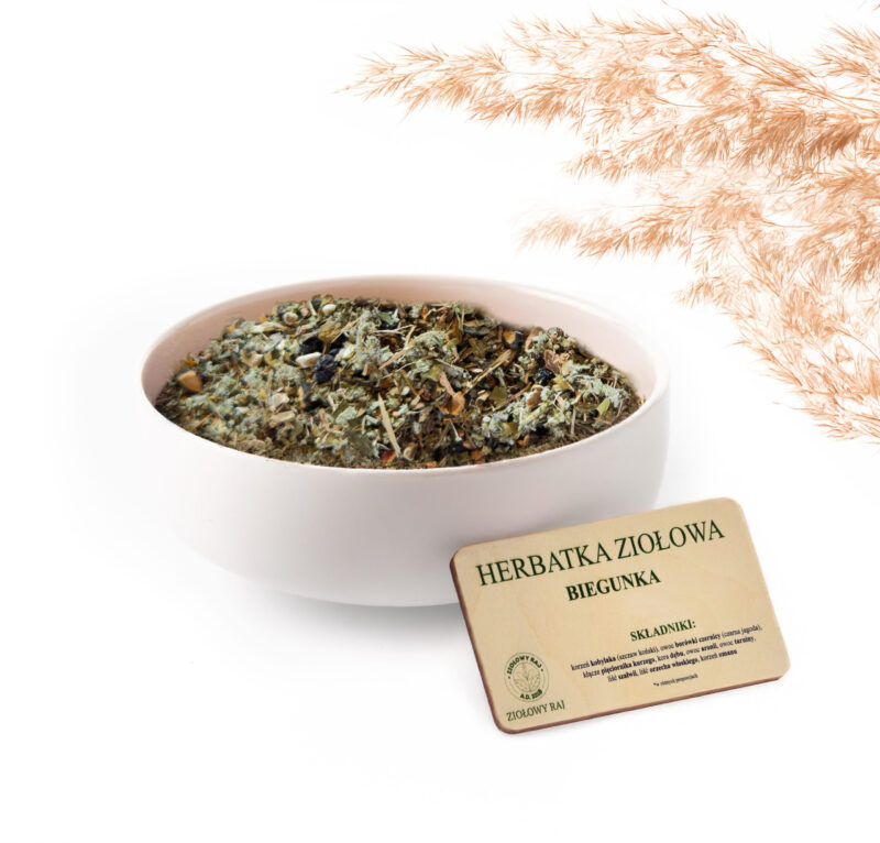 biegunka plakietka HERBATKA ZIOŁOWA NA BIEGUNKĘ