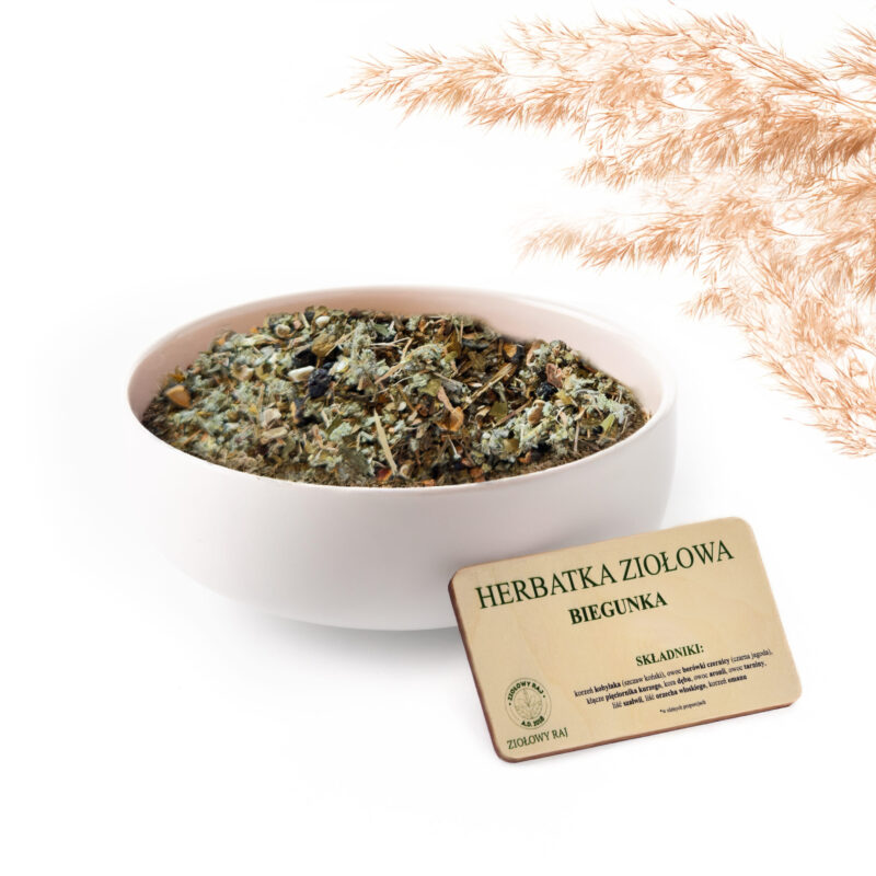 biegunka plakietka HERBATKA ZIOŁOWA NA BIEGUNKĘ