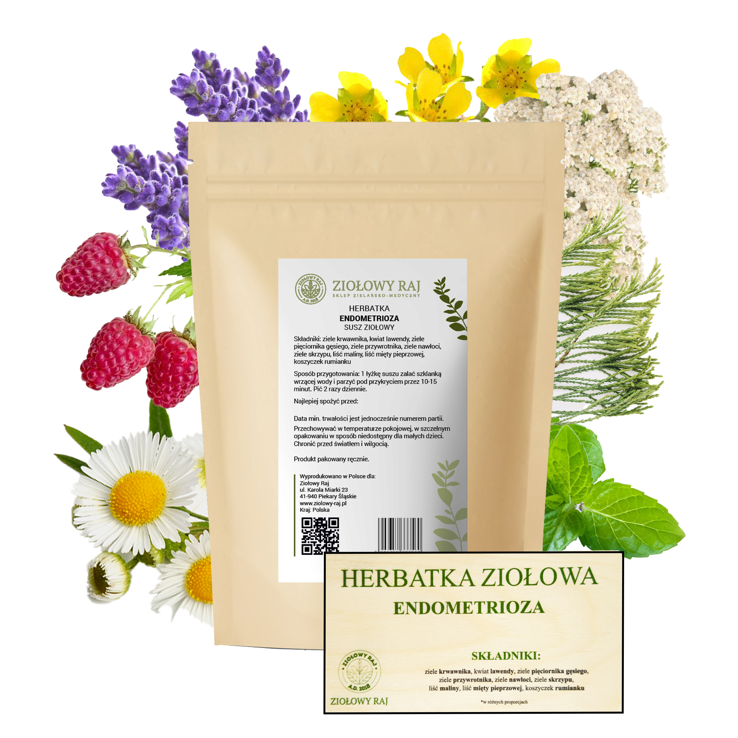 HERBATKA ZIOŁOWA NA ENDOMETRIOZĘ