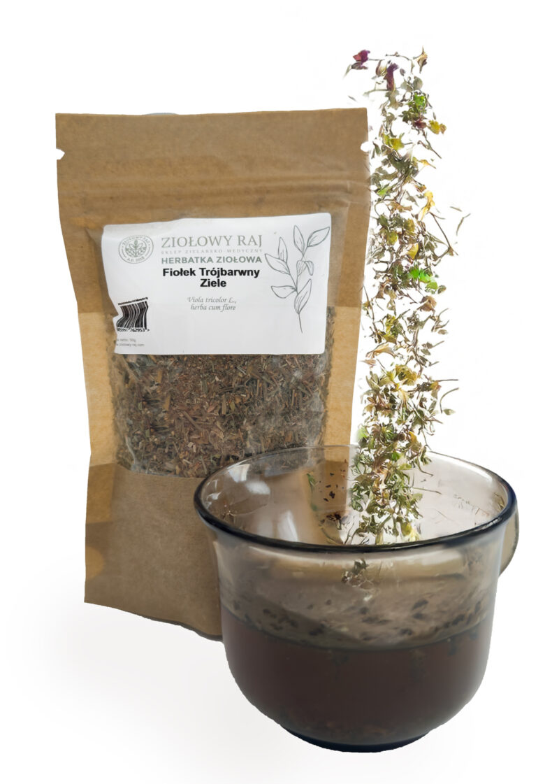 fiolek-trojbarwny3 Fiołek trójbarwny ziele 50g Ziołowy Raj