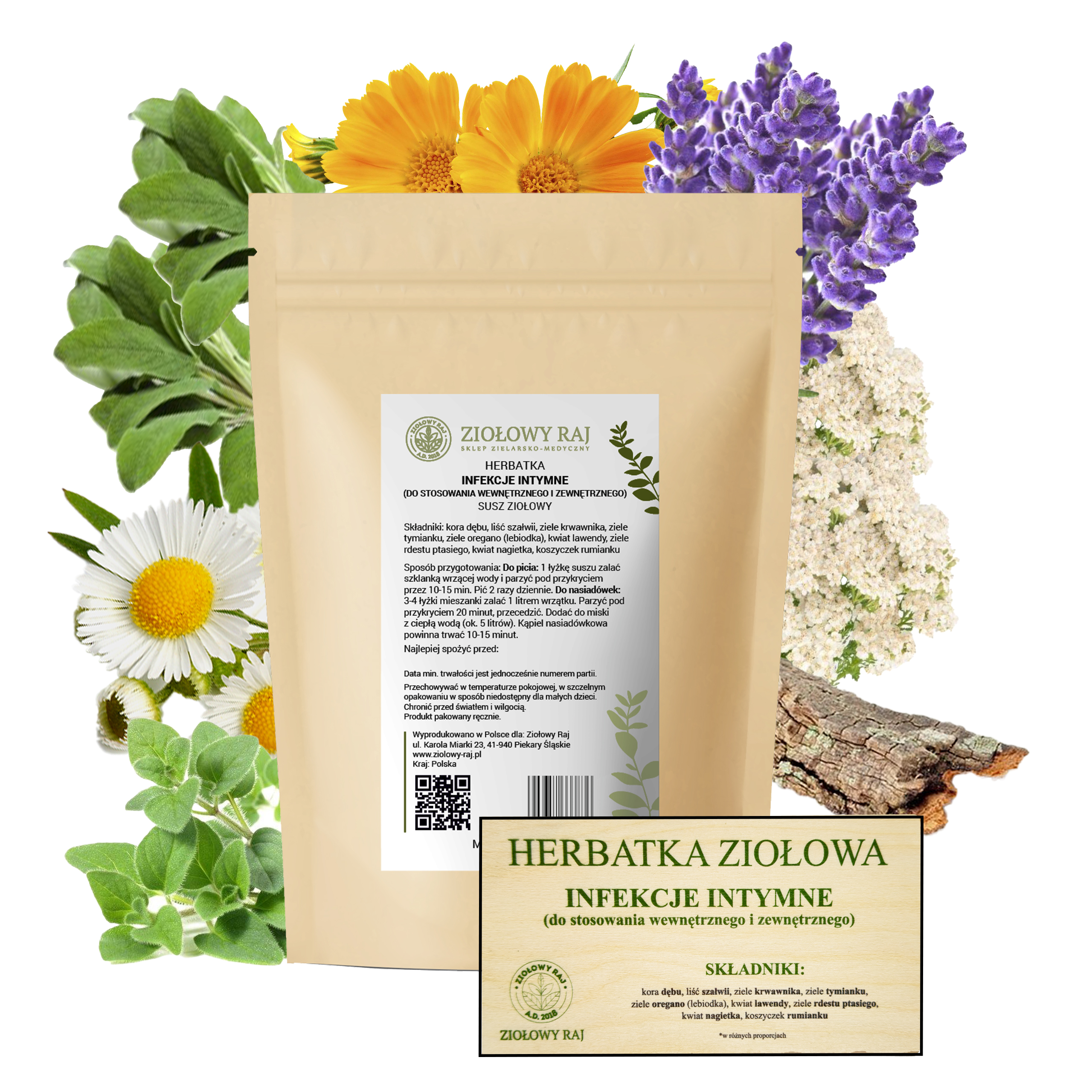Herbatka ziołowa Infekcje intymne