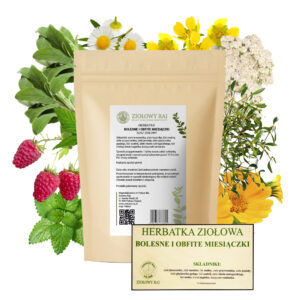 HERBATKA ZIOŁOWA NA BOLESNE I OBFITE MIESIĄCZKI