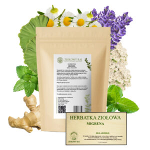 HERBATKA ZIOŁOWA NA MIGRENĘ