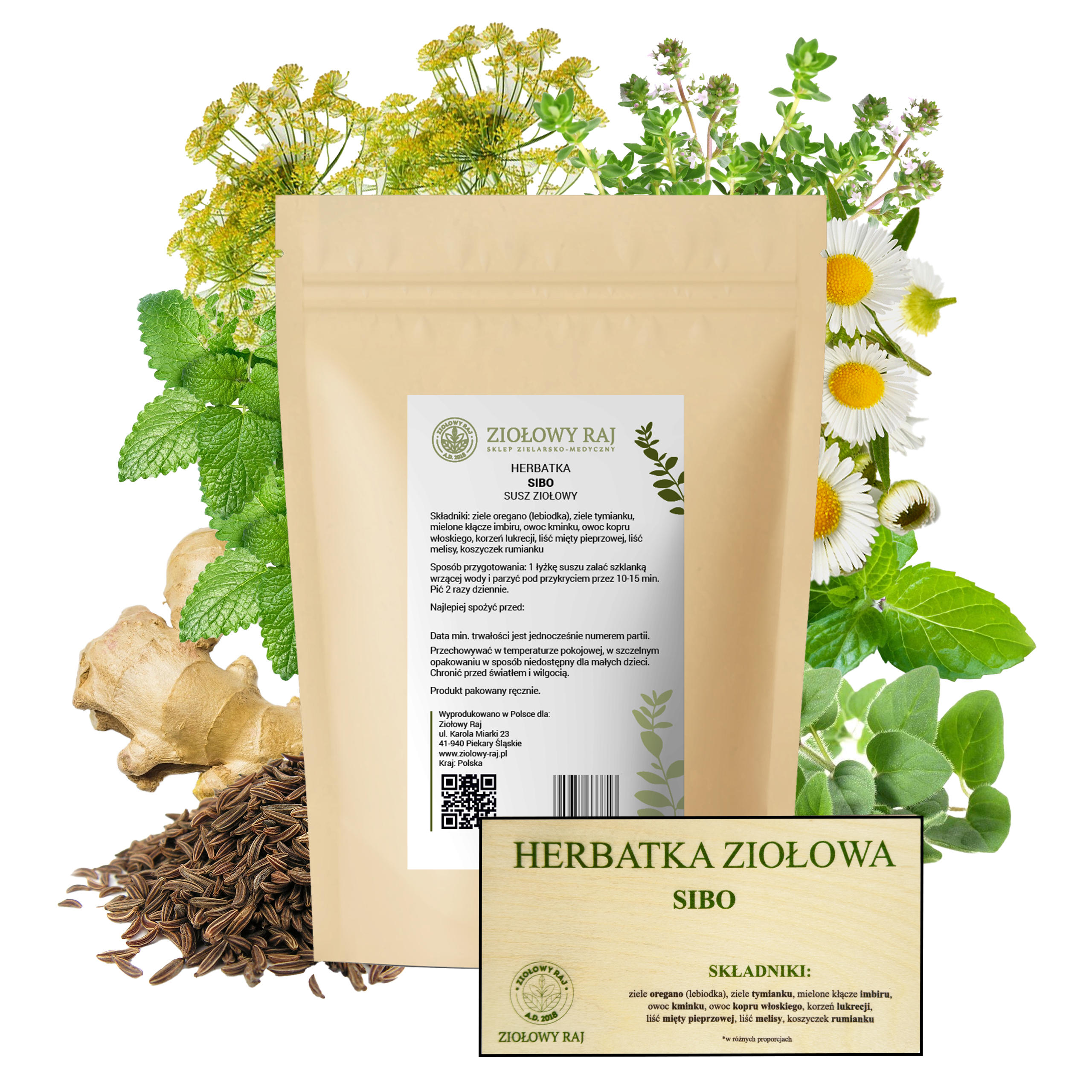 Herbatka ziołowa SIBO