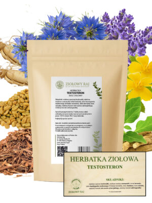 HERBATKA ZIOŁOWA NA TESTOSTERON