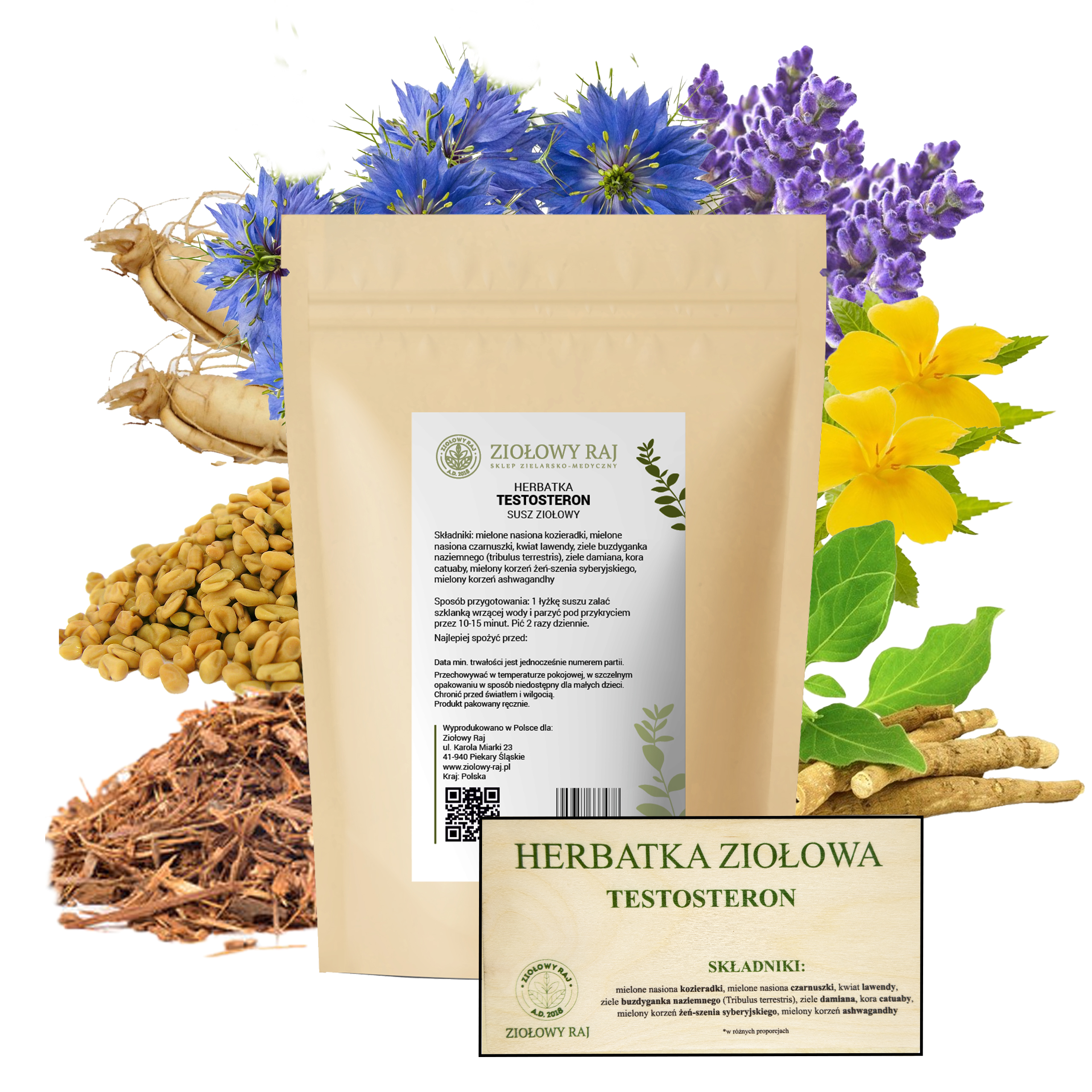 Herbatka ziołowa Testosteron