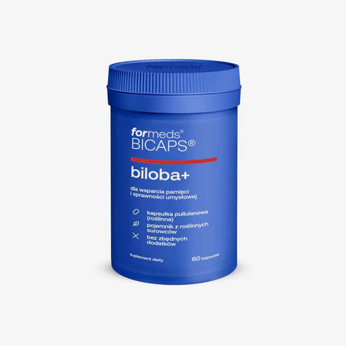 BICAPS_biloba_1.jpg Formeds BICAPS biloba+ 60 kapsułek