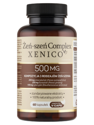 Żeń-szeń Complex Xenico® – Trio Witalności (Energia, Pamięć i Libido)
