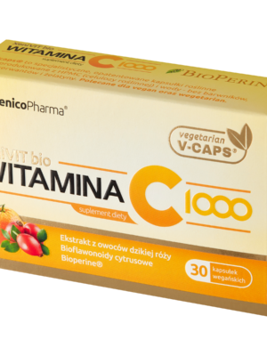 XeniVIT BIO Witamina C 1000 – Synergia Natury (Formuła BRC™ + BioPerine®)