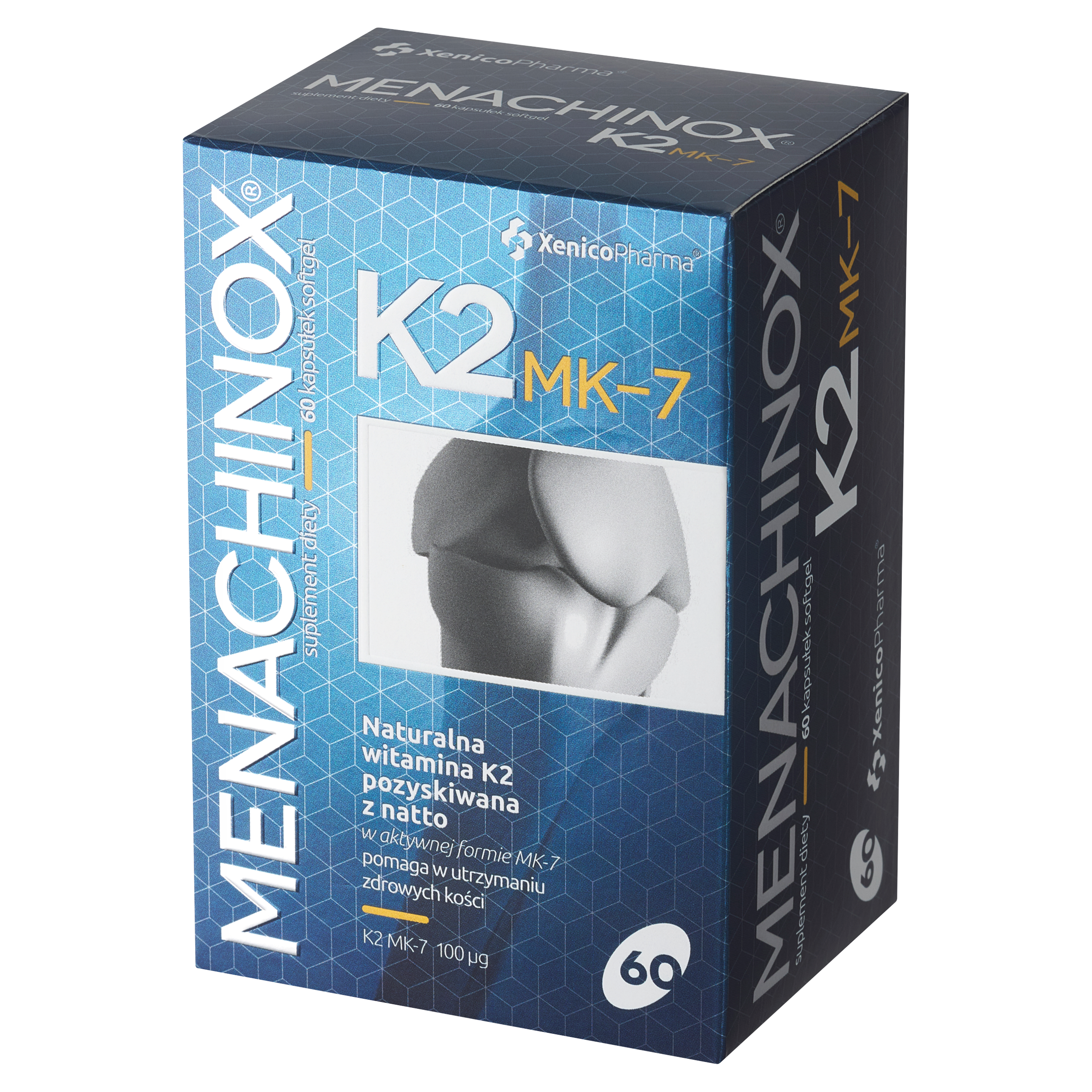 Menachinox® K2 – Naturalna Witamina K2 MK-7 (Mocne Kości i Bezpieczne Tętnice)