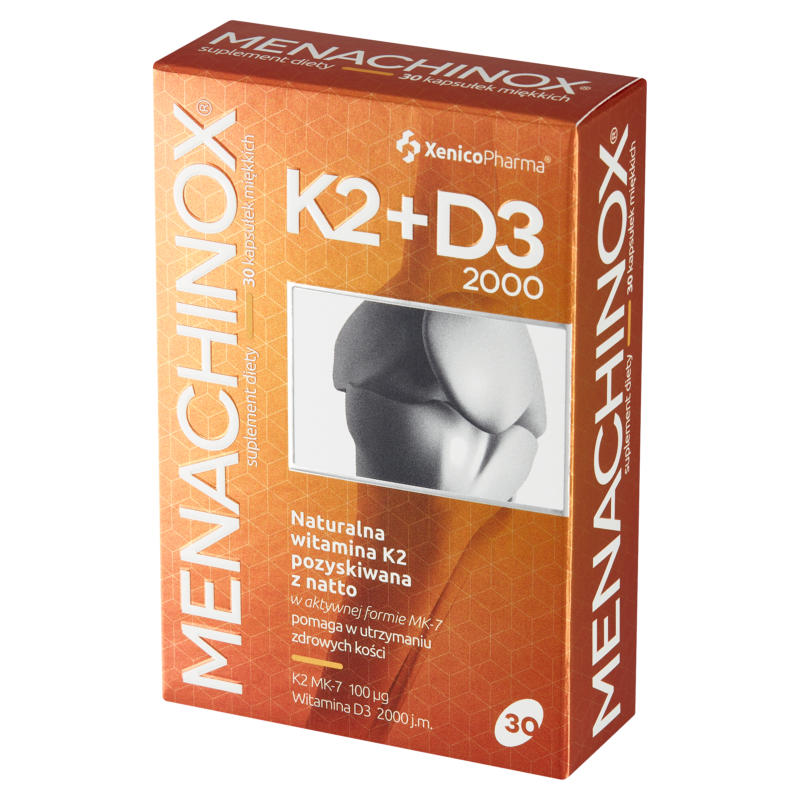 5905279876118 Menachinox® K2 + D3 2000 – Słoneczny Duet (Odporność i Mocne Kości)