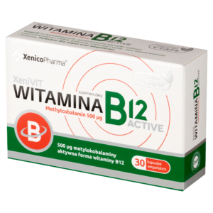 XeniVIT Witamina B12 Active – Energia dla Umysłu (Metylokobalamina)