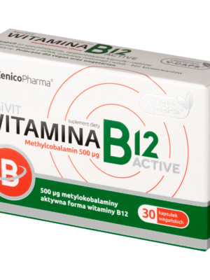 XeniVIT Witamina B12 Active – Energia dla Umysłu (Metylokobalamina)