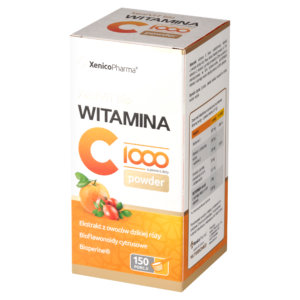 XeniVIT BIO Witamina C 1000 Powder – Czysta Moc w Proszku (Odporność i Ekonomia)