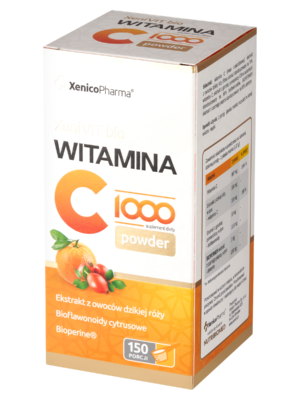 XeniVIT BIO Witamina C 1000 Powder – Czysta Moc w Proszku (Odporność i Ekonomia)