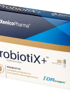 ProbiotiX+ – 9 Szczepów w Pancerzu (Technologia DRcaps®)