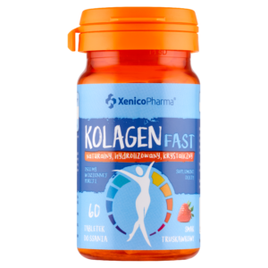 Kolagen FAST – Truskawkowa Pielęgnacja (Pastylki do Ssania)