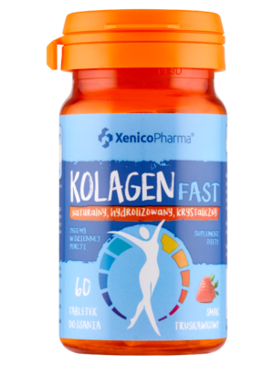 Kolagen FAST – Truskawkowa Pielęgnacja (Pastylki do Ssania)