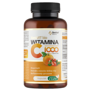XeniVIT BIO Witamina C 1000 (90 szt.) – Rodzinna Odporność (Formuła BRC™)