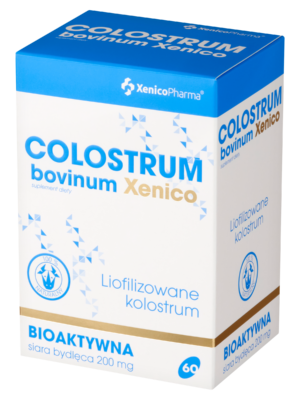 Colostrum Bovinum Xenico – Siła Pierwszej Godziny (Liofilizat)