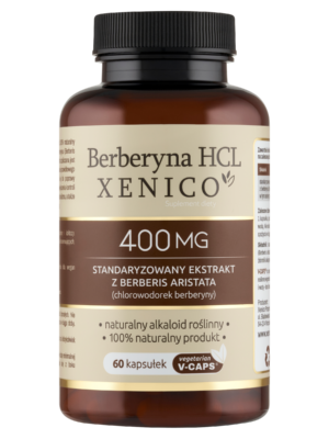 Berberyna HCL Xenico® – Naturalny Metabolizm (Cukier i Cholesterol)