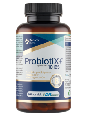 ProbiotiX+ 10 IBS – Specjalista od Wrażliwych Jelit (10 Szczepów + Inulina)