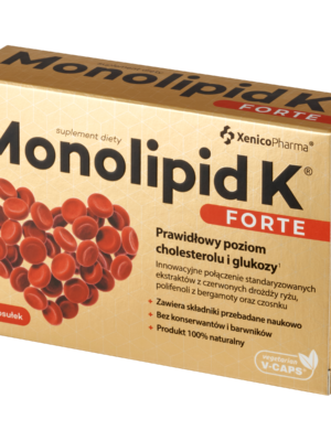 MONOLIPID K® FORTE – Monakolina K i Bergamotka (Pogromca Cholesterolu)