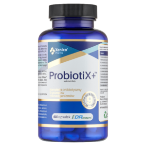 5905279876958 ProbiotiX+ (60 szt.) – Ochrona Jelit na Dłużej (9 Szczepów + DRcaps®)