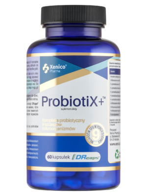 ProbiotiX+ (60 szt.) – Ochrona Jelit na Dłużej (9 Szczepów + DRcaps®)