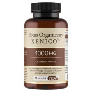 Potas Organiczny Xenico® – Cytrynian Potasu (Ciśnienie i Mięśnie)