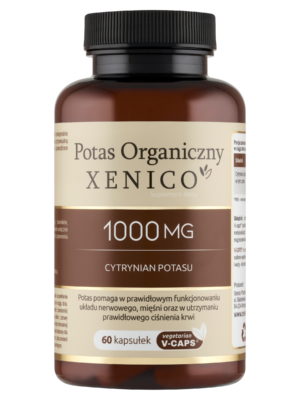 Potas Organiczny Xenico® – Cytrynian Potasu (Ciśnienie i Mięśnie)
