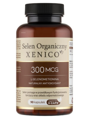 Selen Organiczny Xenico® (90 szt.) – Tarczyca i Odporność (L-selenometionina)