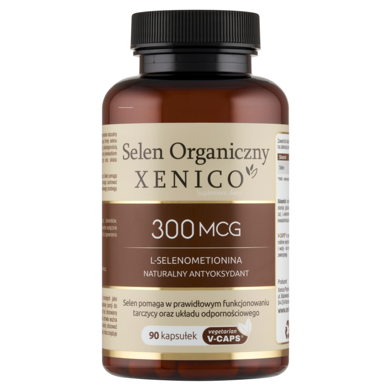 5905683269032 Selen Organiczny Xenico® (90 szt.) – Tarczyca i Odporność (L-selenometionina)
